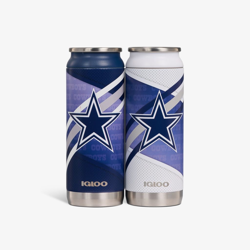 Dallas Cowboys Home & Away 16 Oz Can 2-Pack