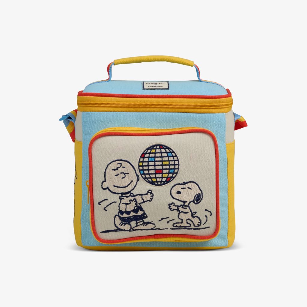 Snoopy Disco Party Square Lunch Cooler Bag