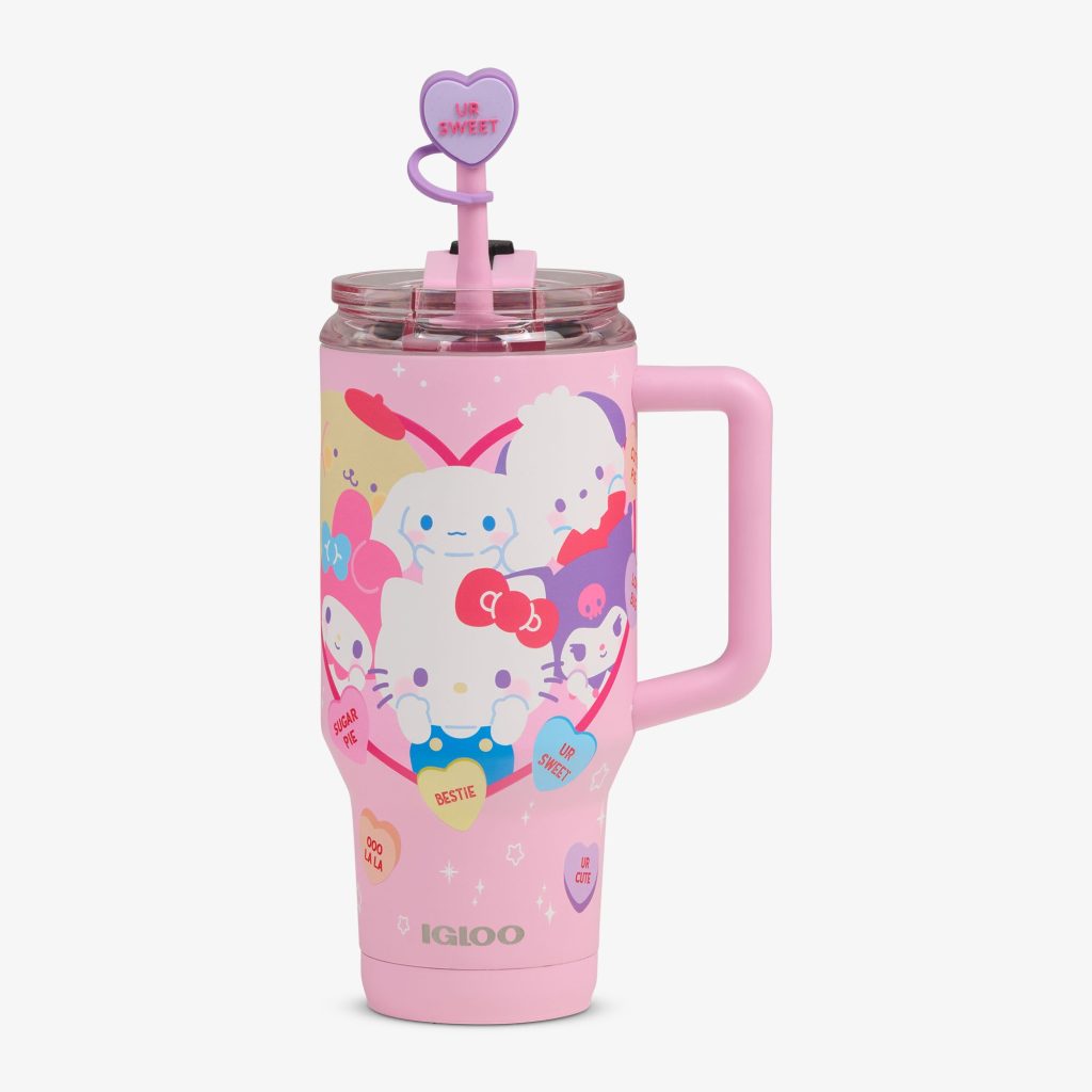Hello Kitty? and Friends x Sweethearts? Candies 32 Oz Travel Mug