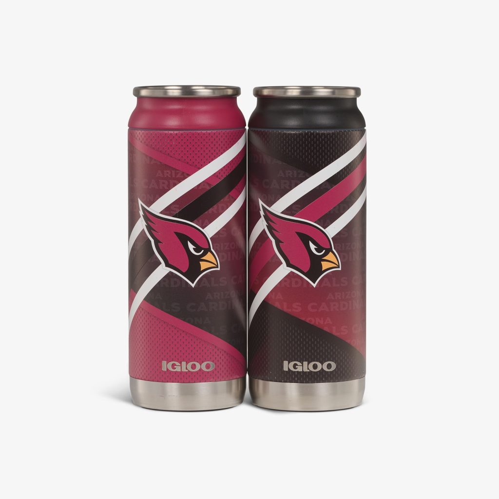 Arizona Cardinals Home & Away 16 Oz Can 2-Pack
