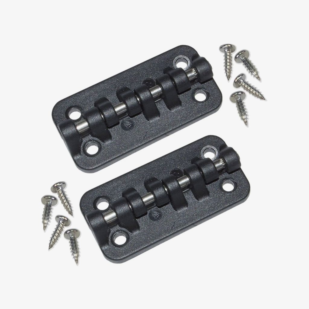 Hybrid Stainless Steel/Plastic Hinges Universal Fit